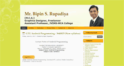 Desktop Screenshot of bipinrupadiya.com